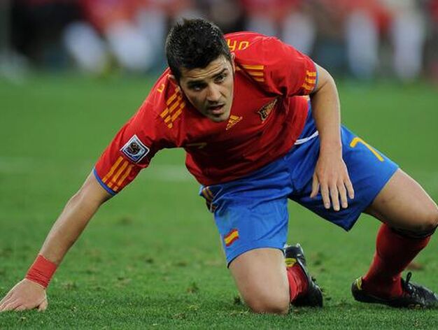 Villa no pudo continuar con su racha goleadora. / Reportaje gr&aacute;fico: EFE, Reuters, AFP