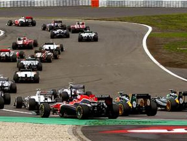El Gran Premio de Alemania.

Foto: EFE