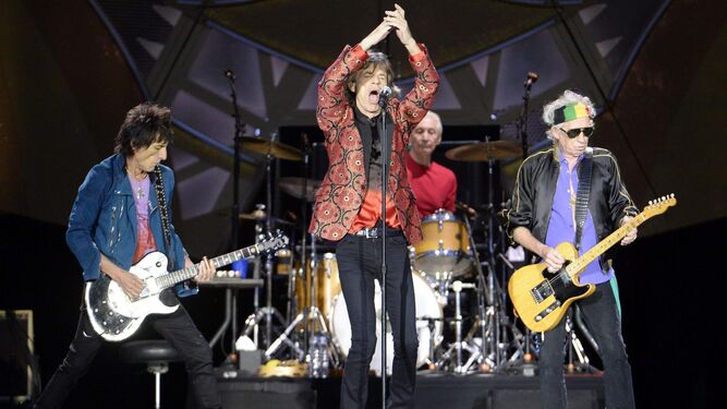 The Rolling Stones, durante una actuación reciente.
