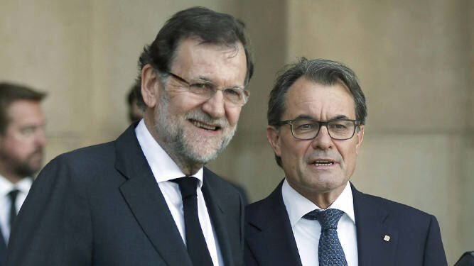 Mariano Rajoy y Artur Mas.