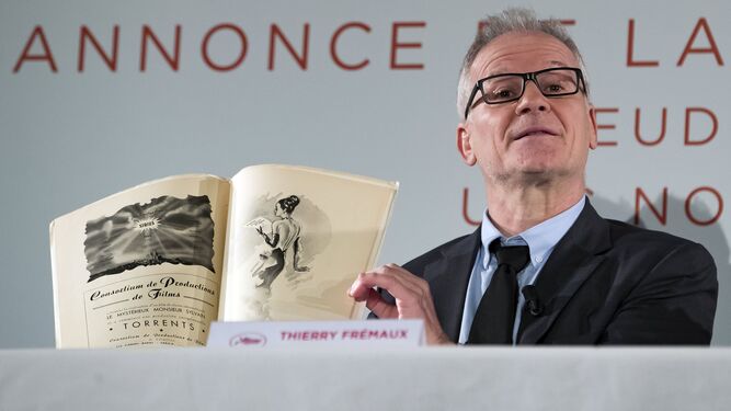 El delegado general del Festival de Cine de Cannes, Thierry Fremaux.