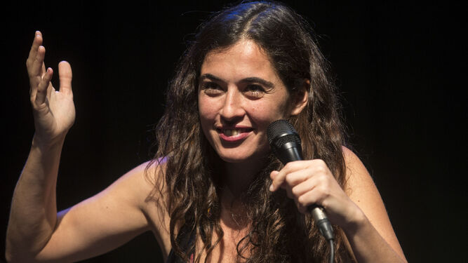 Silvia Pérez, en una actuación.