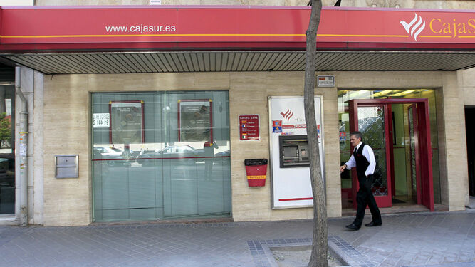 Una oficina de Cajasur en Córdoba.