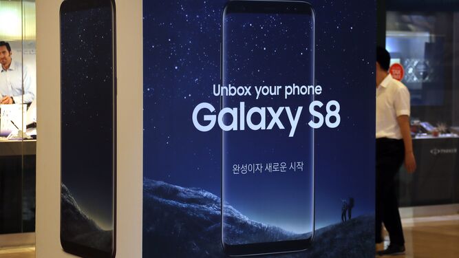 Promoción del S8, último smartphone de Samsung