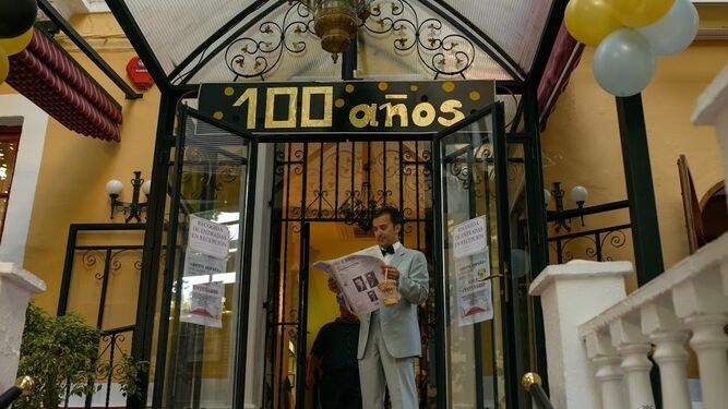 Lorca 'vuelve'  al histórico Hotel España  de Lanjarón