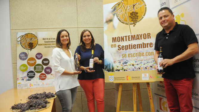 Presentación de la 'Paxera' de Montemayor, ayer en la Diputación.