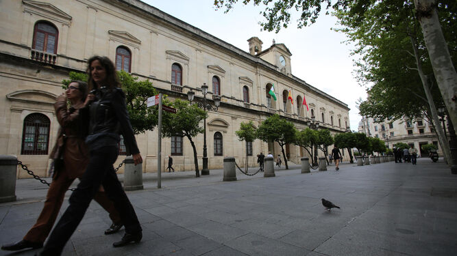 Fachada del Ayuntamiento de Sevilla