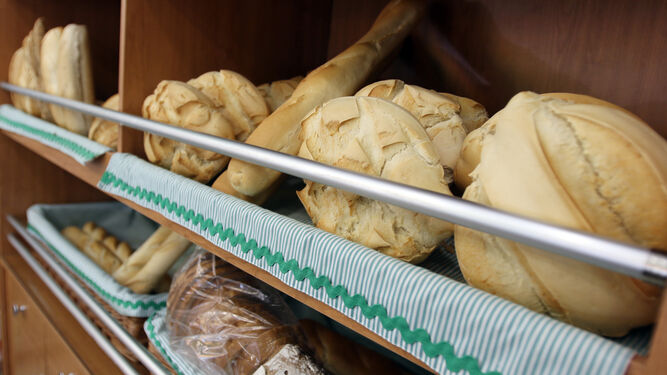Una muestra de los panes que se pueden comprar en el Horno San Basilio.