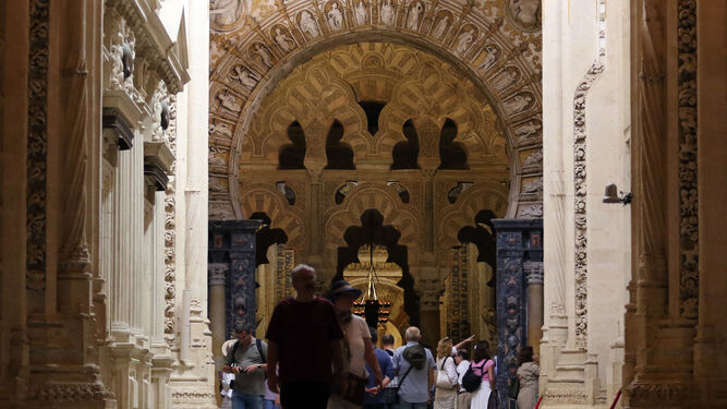 Detalle de la Mezquita-Catedral, inmueble inmatriculado por la Iglesia Católica.