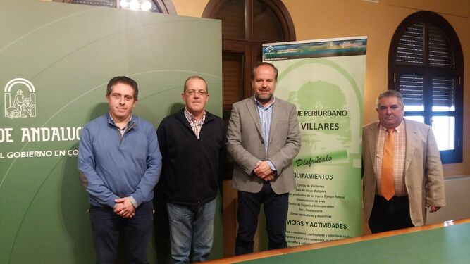 Presentación ayer de las actividades en Los Villares.