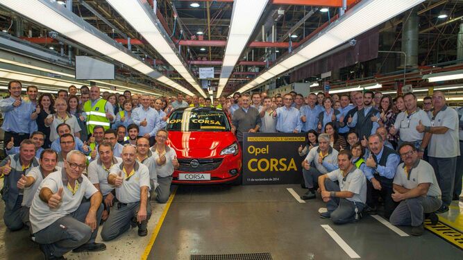 PSA y Opel anuncian la paralización del nuevo Corsa en Zaragoza