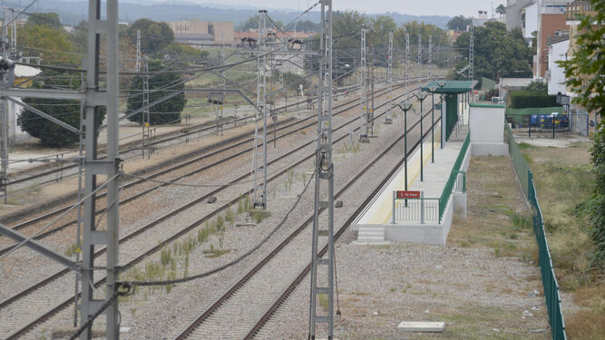 Línea ferroviaria por la que discurrirá el Cercanías.