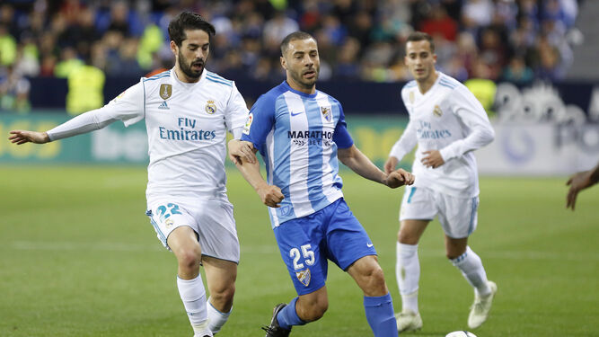Las im&aacute;genes del M&aacute;laga-Real Madrid