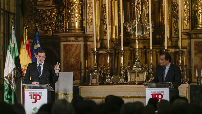 Mariano Rajoy en el Foro Joly Andaluc&iacute;a en el Oratorio de San Felipe Neri