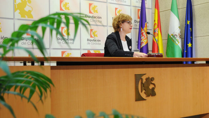 Presentación del programa a cargo de la diputada provincial Marisa Ruz.