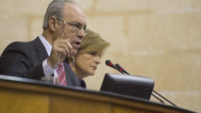 El presidente del Parlamento, Juan Pablo Durán, en una de las sesiones de la Cámara.