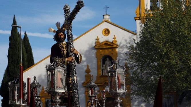 El Señor de los Reyes, en la procesión del pasado Domingo de Ramos.