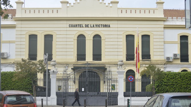 Fachada de la Comandancia de la Guardia Civil de Córdoba.