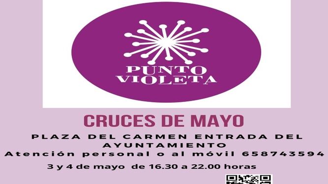 Granada tendrá un punto violeta durante las Cruces frente a agresiones sexuales