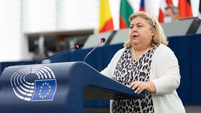 La eurodiputada granadina Clara Aguilera