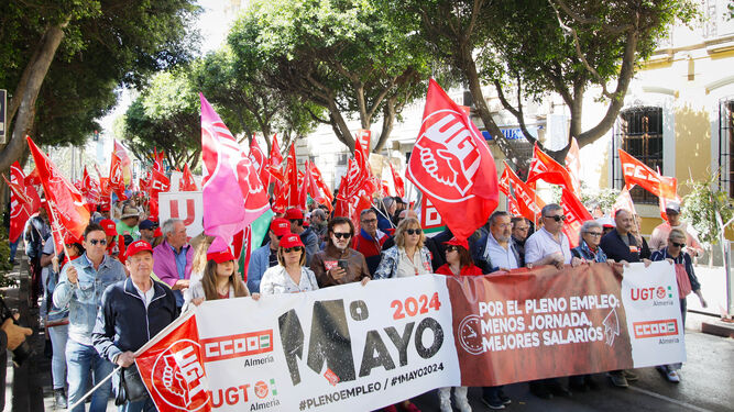 Los sindicatos piden en este Primero de Mayo mejores condiciones laborales.