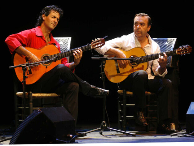 Ni&ntilde;o Pura y Manolo Franco presentaron Compadres en el Gran Teatro.

Foto: Jose Martinez/Alvaro Carmona