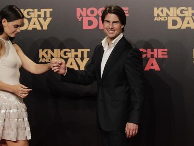 Tom Cruise con su esposa, Katie Holmes.

Foto: Antonio Pizarro
