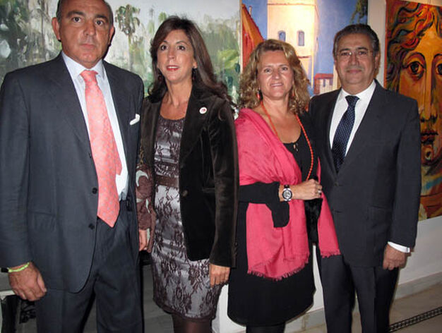 Juan Montoro, Marianm Bar&oacute;n, Beatriz Alc&aacute;zar y Juan Ignacio Zoido.

Foto: Victoria Ram&iacute;rez