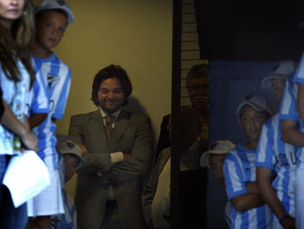 Presentaci&oacute;n de Ruun Van Nistelrooy como nuevo jugador del M&aacute;laga CF

Foto: Sergio Camacho
