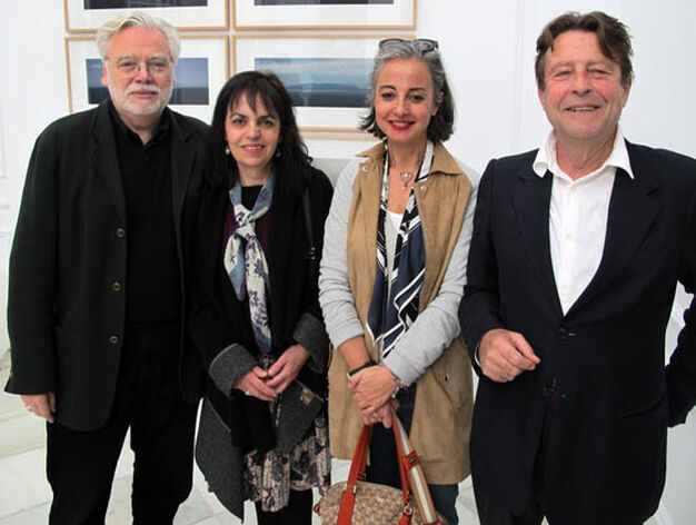 Los arquitectos Juan Ruesga y Lino &Aacute;lvarez, con las empresarias Margarita Contreras y Cuqui Castellanos.

Foto: Victoria Ram&iacute;rez