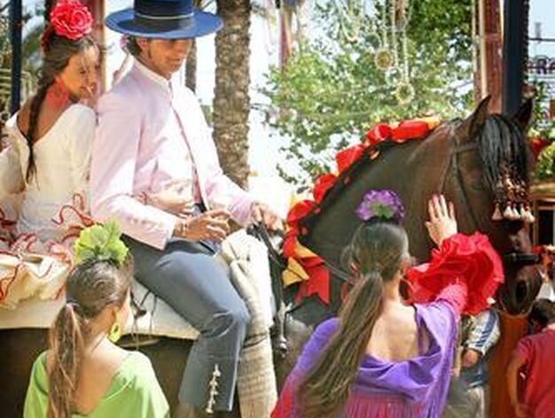 Entre jinetes, amazonas y flamencas

Foto: Pascual