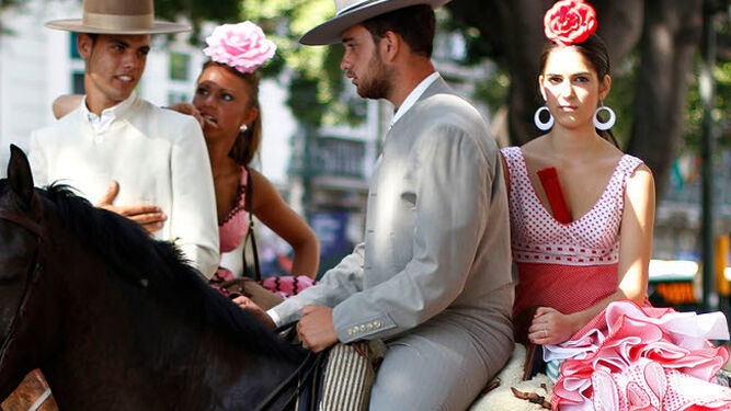 Moda flamenca - Feria de M&aacute;laga 2013