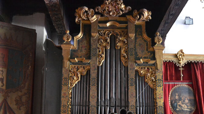 Órgano del convento de Santa Inés de Sevilla.