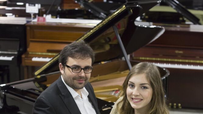 Laura Sierra y Manuel Tévar forman el dúo pianístico Iberian & Klavier.