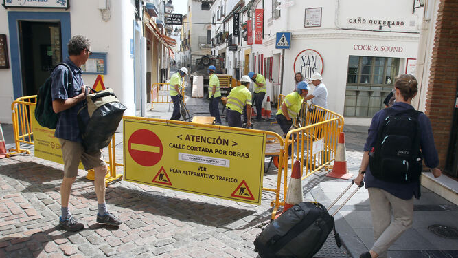 Arrancan las obras en la calle Cardenal-González