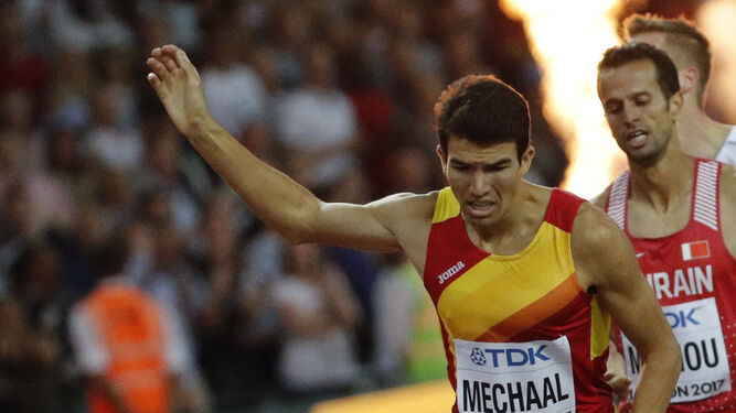 Mechaal, la opción de medalla más clara para España en el reciente Mundial.
