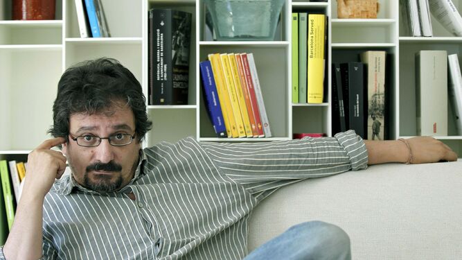 El autor, Alberto Sánchez Piñol.