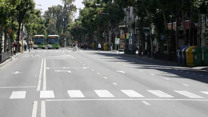 Imagen de archivo de la avenida Ronda de los Tejares.