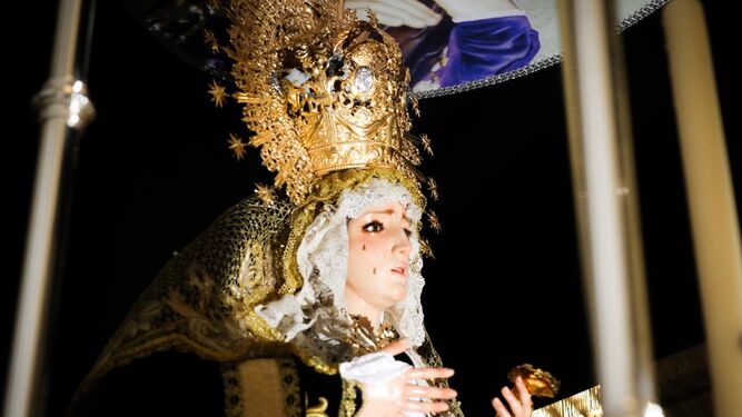 Virgen de los Dolores, Villanueva de C&oacute;rdoba. Fotograf&iacute;a: J. A. Cabreu
