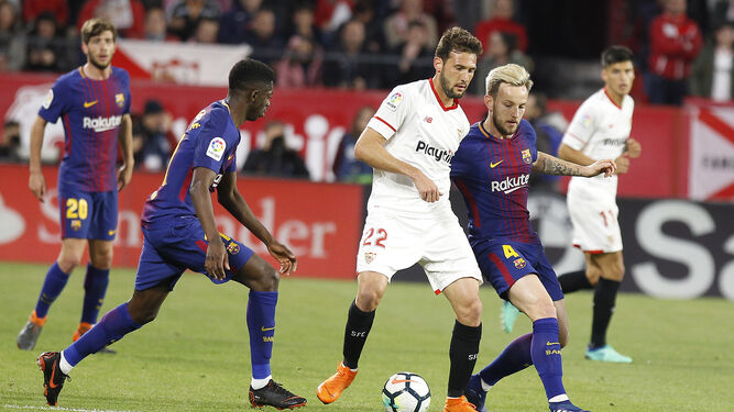El Sevilla FC-Barcelona, en im&aacute;genes