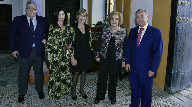 Los asistentes al VII Premio Manuel Clavero