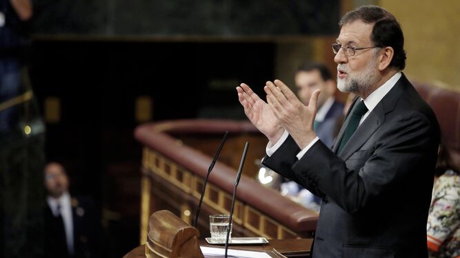 Rajoy interviene.