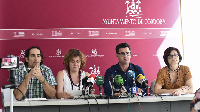 Juan Hidalgo, Alba Doblas, Pedro García y Amparo Pernichi hacen balance de las áreas municipales que dirigen.