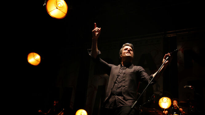 Dani Martín en uno de sus últimos conciertos.