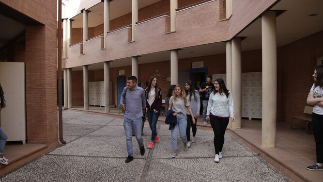 Alumnos de la facultad de Derecho de la Universidad de Córdoba.