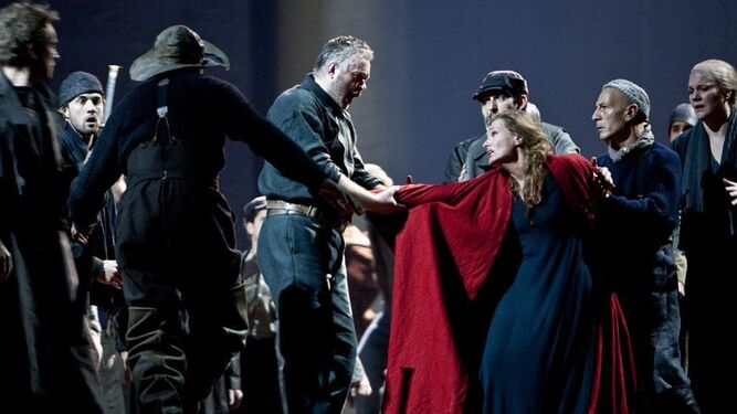 Un momento del Tristán e Isolda de Chéreau y Barenboim en la Scala de Milán