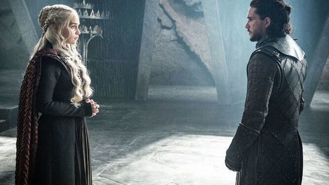 Daenerys y Jon Nieve, dos de los personajes claves en 'Juego de Tronos'