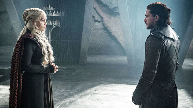 Daenerys y Jon Nieve, dos de los personajes claves en 'Juego de Tronos'