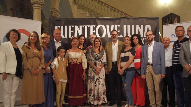 Una visita institucional a la representación de 'Fuenteovejuna'
