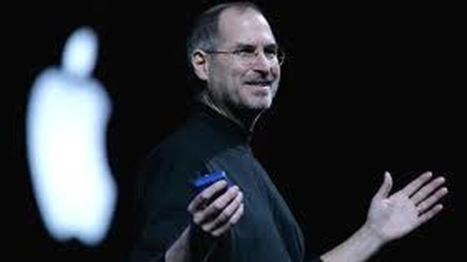 Steve Jobs, en una presentación